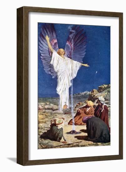 The First Noel, 1926-William Henry Margetson-Framed Giclee Print