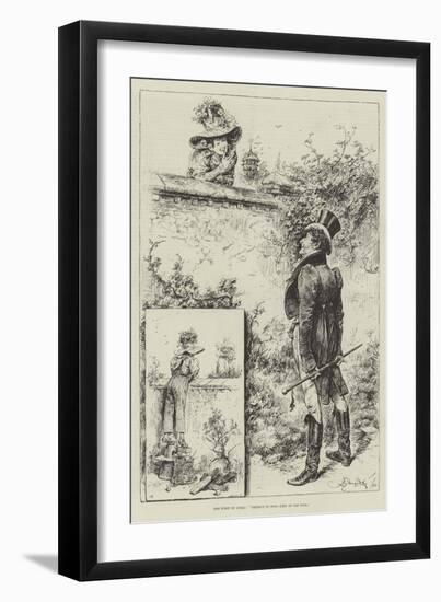 The First of April, There's No Fool Like an Old Fool-Frederick Barnard-Framed Giclee Print
