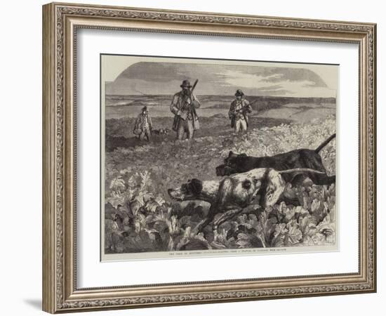 The First of September, Partridge-Shooting-Harrison William Weir-Framed Giclee Print