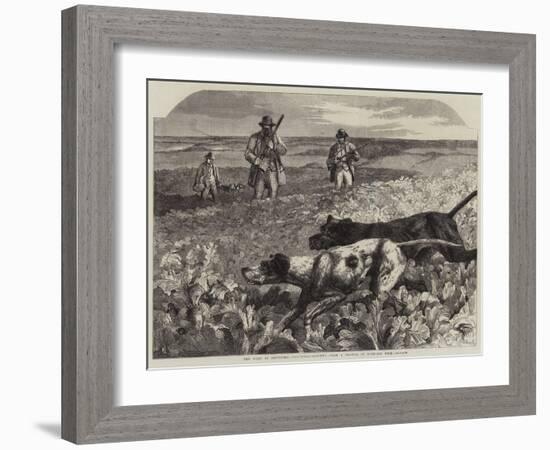 The First of September, Partridge-Shooting-Harrison William Weir-Framed Giclee Print
