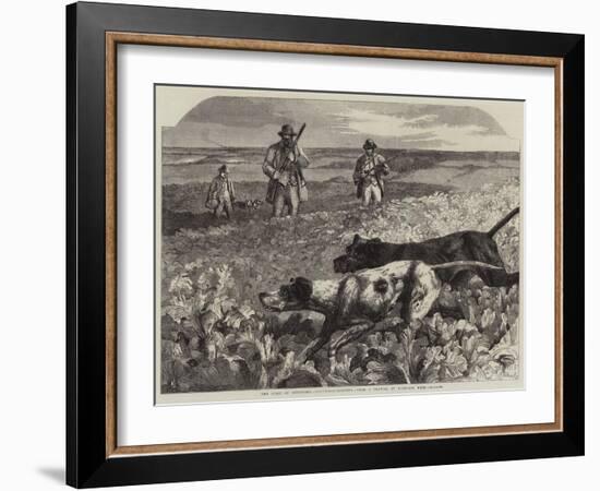 The First of September, Partridge-Shooting-Harrison William Weir-Framed Giclee Print