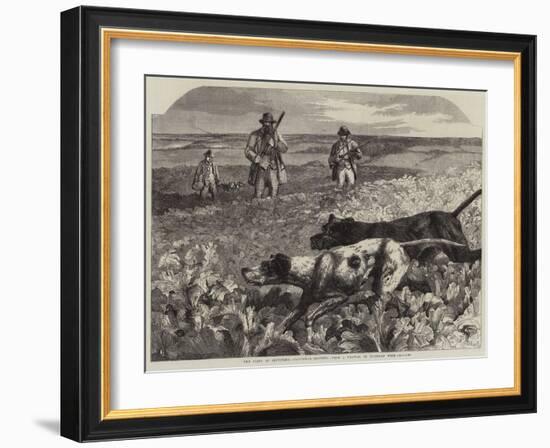 The First of September, Partridge-Shooting-Harrison William Weir-Framed Giclee Print