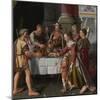 The First Passover Feast-Huybrecht Beuckelaer-Mounted Giclee Print