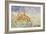 The First Rush of the Giraffes, 1861-Sir Samuel Baker-Framed Giclee Print