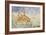 The First Rush of the Giraffes, 1861-Sir Samuel Baker-Framed Giclee Print