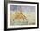 The First Rush of the Giraffes, 1861-Sir Samuel Baker-Framed Giclee Print