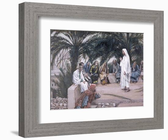 The First Shall Be the Last, Illustration for 'The Life of Christ', C.1886-94-James Tissot-Framed Giclee Print