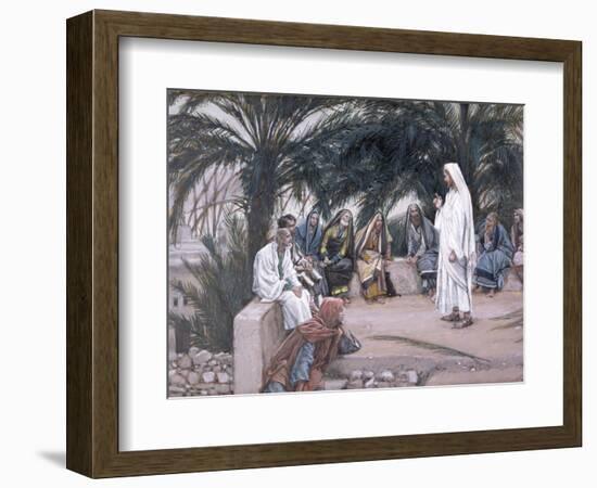 The First Shall Be the Last, Illustration for 'The Life of Christ', C.1886-94-James Tissot-Framed Giclee Print