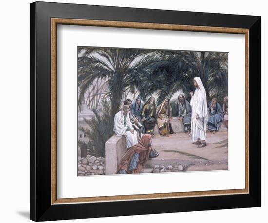 The First Shall Be the Last, Illustration for 'The Life of Christ', C.1886-94-James Tissot-Framed Giclee Print