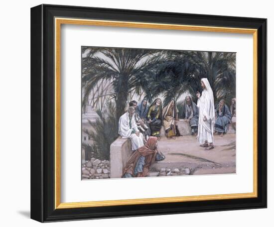 The First Shall Be the Last, Illustration for 'The Life of Christ', C.1886-94-James Tissot-Framed Giclee Print