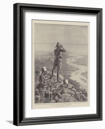 The First Sight of Khartoum-William T. Maud-Framed Giclee Print