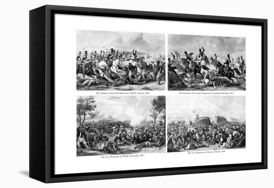 The First Sikh War, India, 1840s-Henry Martens-Framed Premier Image Canvas