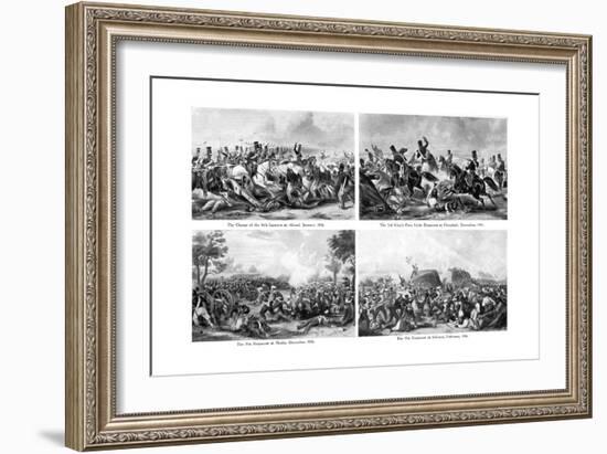 The First Sikh War, India, 1840s-Henry Martens-Framed Giclee Print