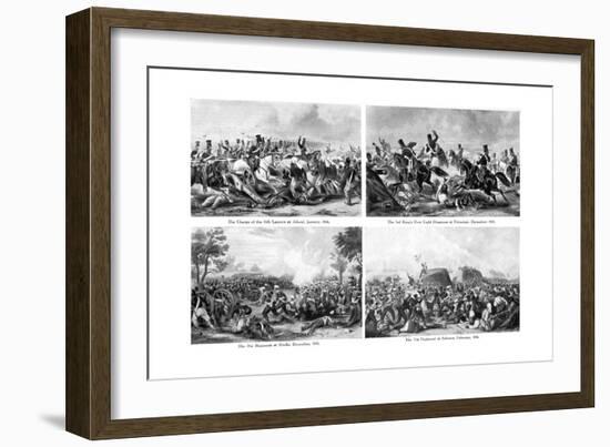 The First Sikh War, India, 1840s-Henry Martens-Framed Giclee Print