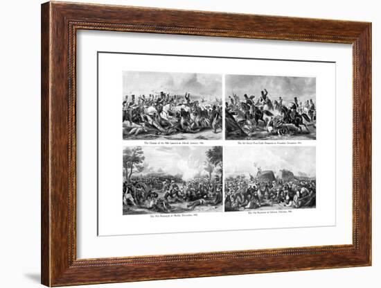 The First Sikh War, India, 1840s-Henry Martens-Framed Giclee Print