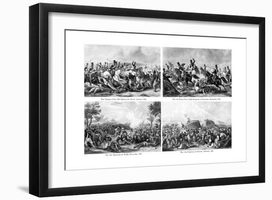 The First Sikh War, India, 1840s-Henry Martens-Framed Giclee Print