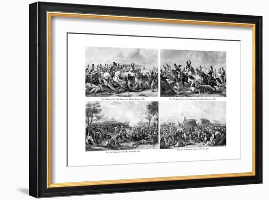 The First Sikh War, India, 1840s-Henry Martens-Framed Giclee Print