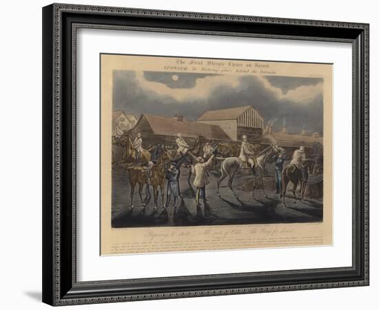 The First Steeple Chase on Record, 1839-Henry Thomas Alken-Framed Giclee Print