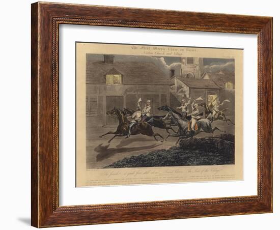 The First Steeplechase on Record-Henry Thomas Alken-Framed Giclee Print