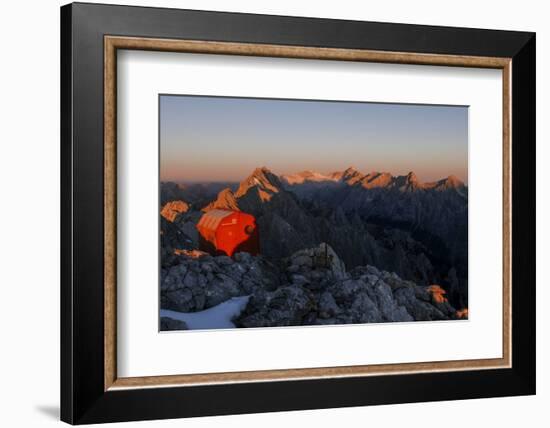 The First Sunlight in Wetterstein Range-Rolf Roeckl-Framed Photographic Print