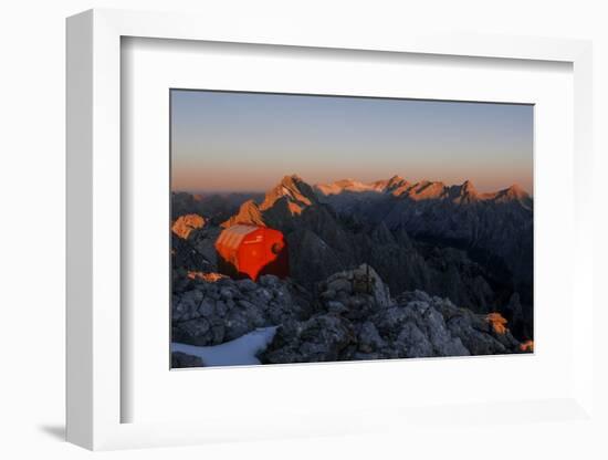 The First Sunlight in Wetterstein Range-Rolf Roeckl-Framed Photographic Print