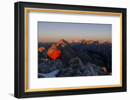 The First Sunlight in Wetterstein Range-Rolf Roeckl-Framed Photographic Print