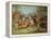 The First Thanksgiving-Jean Leon Gerome Ferris-Framed Premier Image Canvas