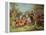 The First Thanksgiving-Jean Leon Gerome Ferris-Framed Premier Image Canvas