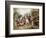 The First Thanksgivng, 1621-Jean Leon Gerome Ferris-Framed Giclee Print