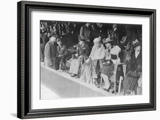 The First 'Victory' Match, June 1945-null-Framed Giclee Print