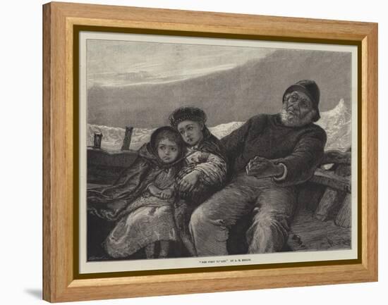 The First Voyage-Alfred Edward Emslie-Framed Premier Image Canvas