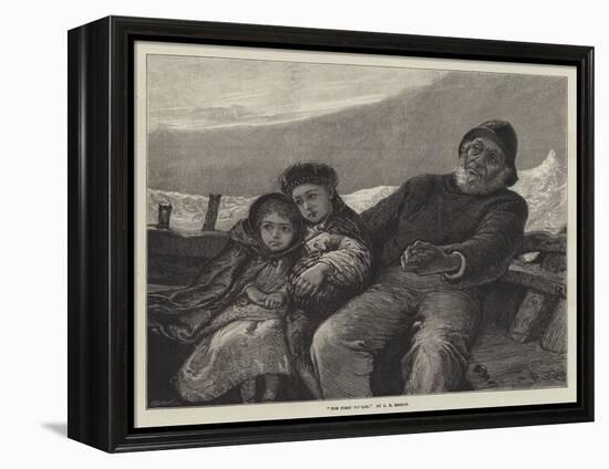 The First Voyage-Alfred Edward Emslie-Framed Premier Image Canvas