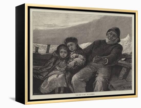 The First Voyage-Alfred Edward Emslie-Framed Premier Image Canvas