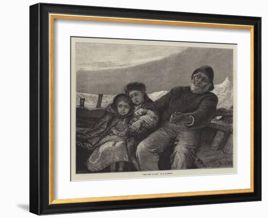 The First Voyage-Alfred Edward Emslie-Framed Giclee Print