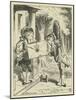 The Fish-Footman, Lewis Carroll-John Tenniel-Mounted Giclee Print