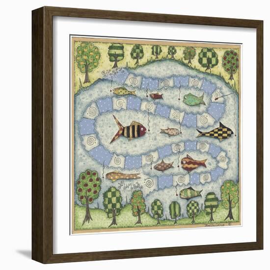 The Fish Game-Robin Betterley-Framed Giclee Print