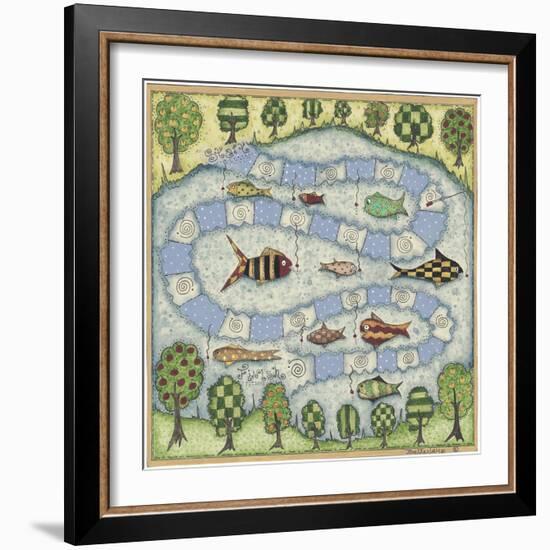 The Fish Game-Robin Betterley-Framed Giclee Print