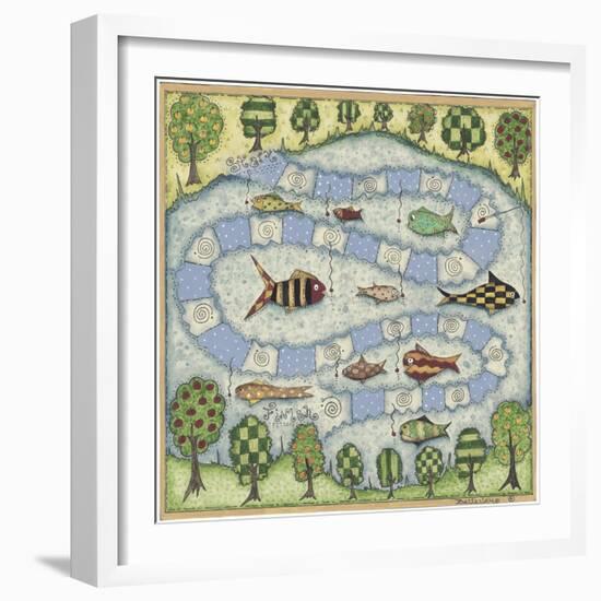 The Fish Game-Robin Betterley-Framed Giclee Print