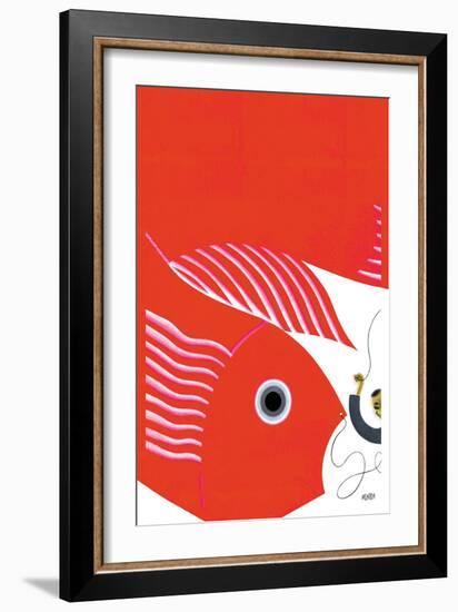 The Fish-Kite No Title-Frank Mcintosh-Framed Premium Giclee Print