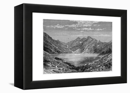 The Fish Lake, Switzerland, 1879-Weber-Framed Premier Image Canvas