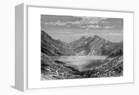 The Fish Lake, Switzerland, 1879-Weber-Framed Premier Image Canvas