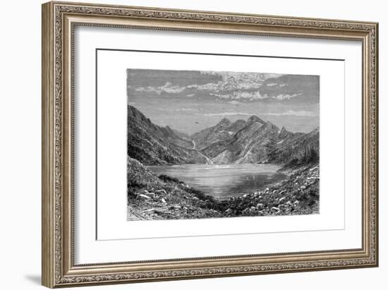 The Fish Lake, Switzerland, 1879-Weber-Framed Giclee Print