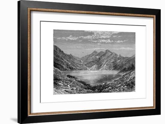 The Fish Lake, Switzerland, 1879-Weber-Framed Giclee Print