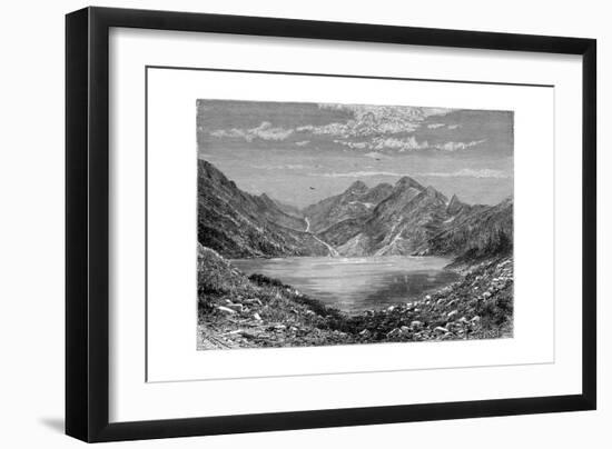 The Fish Lake, Switzerland, 1879-Weber-Framed Giclee Print