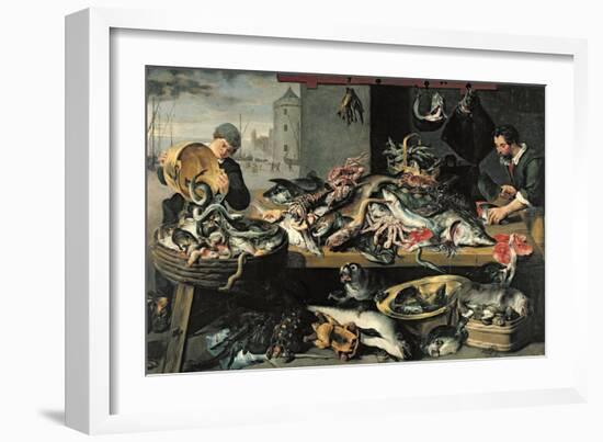 The Fish Market-Frans Snyders Or Snijders-Framed Giclee Print