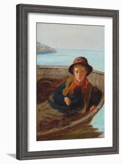 The Fisher Boy, 1870-William McTaggart-Framed Giclee Print