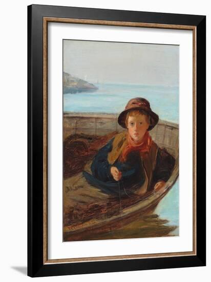 The Fisher Boy, 1870-William McTaggart-Framed Giclee Print