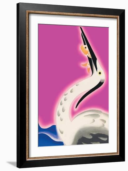 The Fisher Cormorant-Frank Mcintosh-Framed Art Print