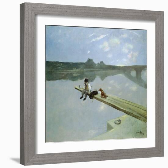 The Fisherman, 1884-Jean Louis Forain-Framed Giclee Print