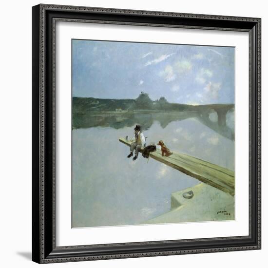 The Fisherman, 1884-Jean Louis Forain-Framed Giclee Print